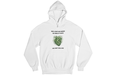 Heal don't steal lives: Unisex Vegan Ethical Hoodie