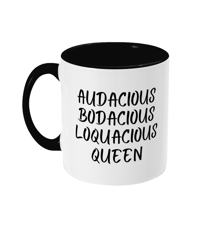 Audacious Queen: Two Tone Vegan Mug