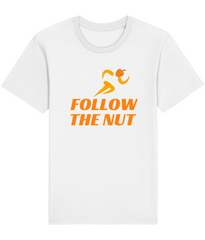 Follow The Nut: Unisex Organic Vegan Ethical T-shirt