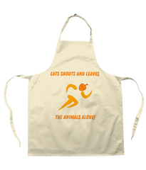 Eats Shoots and Leaves: Vegan Apron