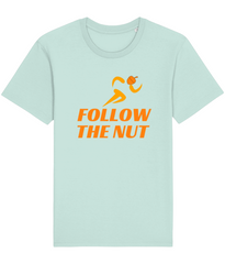 Follow The Nut: Unisex Organic Vegan Ethical T-shirt